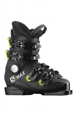 Kids ski boots Salomon S / Max 60T M Black / acid Green